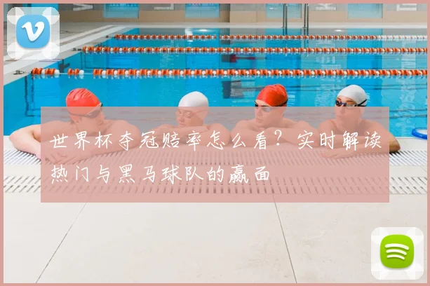 世界杯夺冠赔率怎么看?实时解读热门与黑马球队的赢面